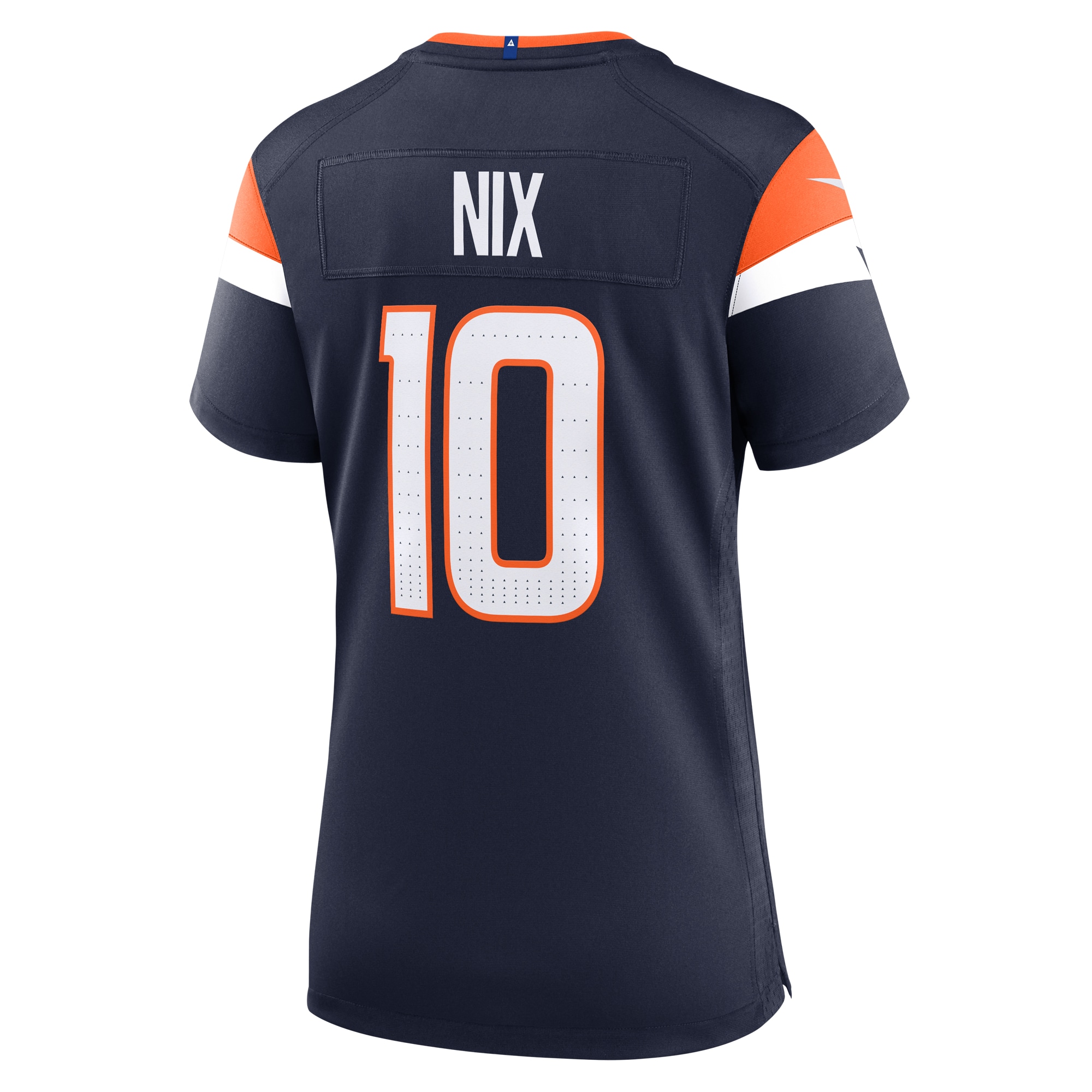 Denver Broncos Bo Nix Navy Alternate Game NFL Jersey Women's