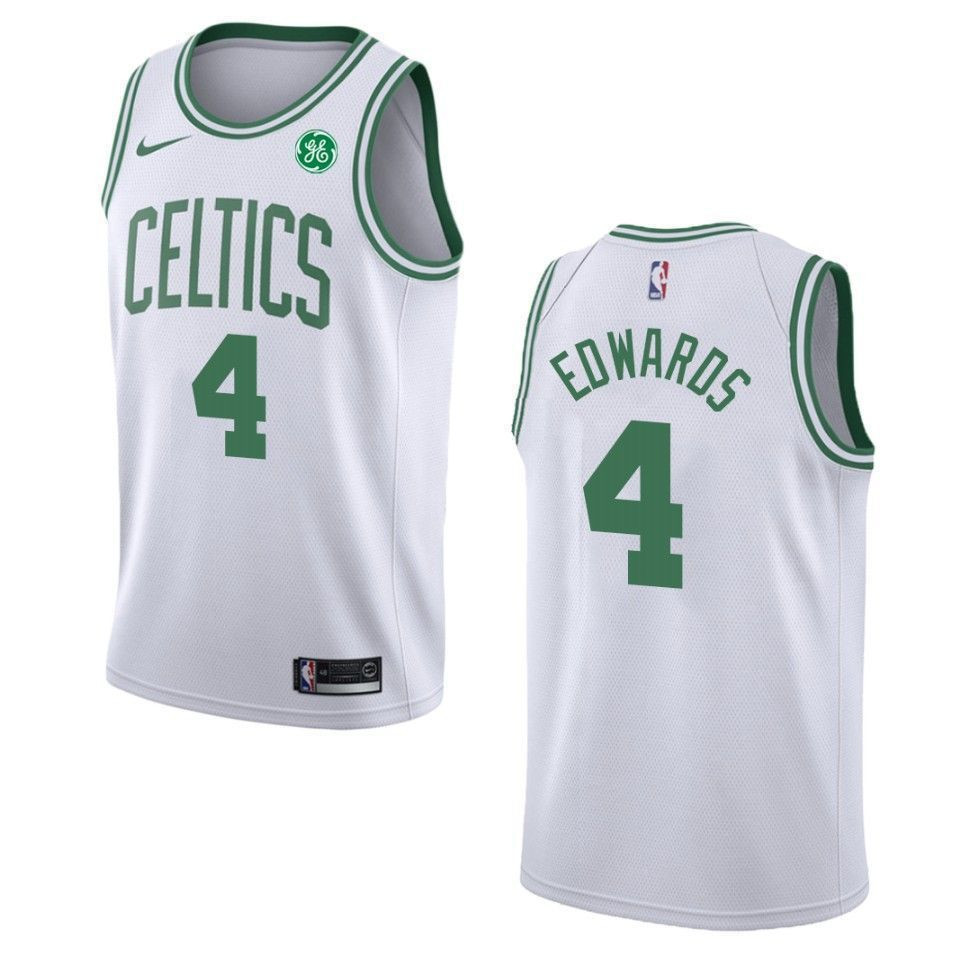 Boston Celtics 4 Carsen Edwards Association Swingman White NBA Jersey Men's