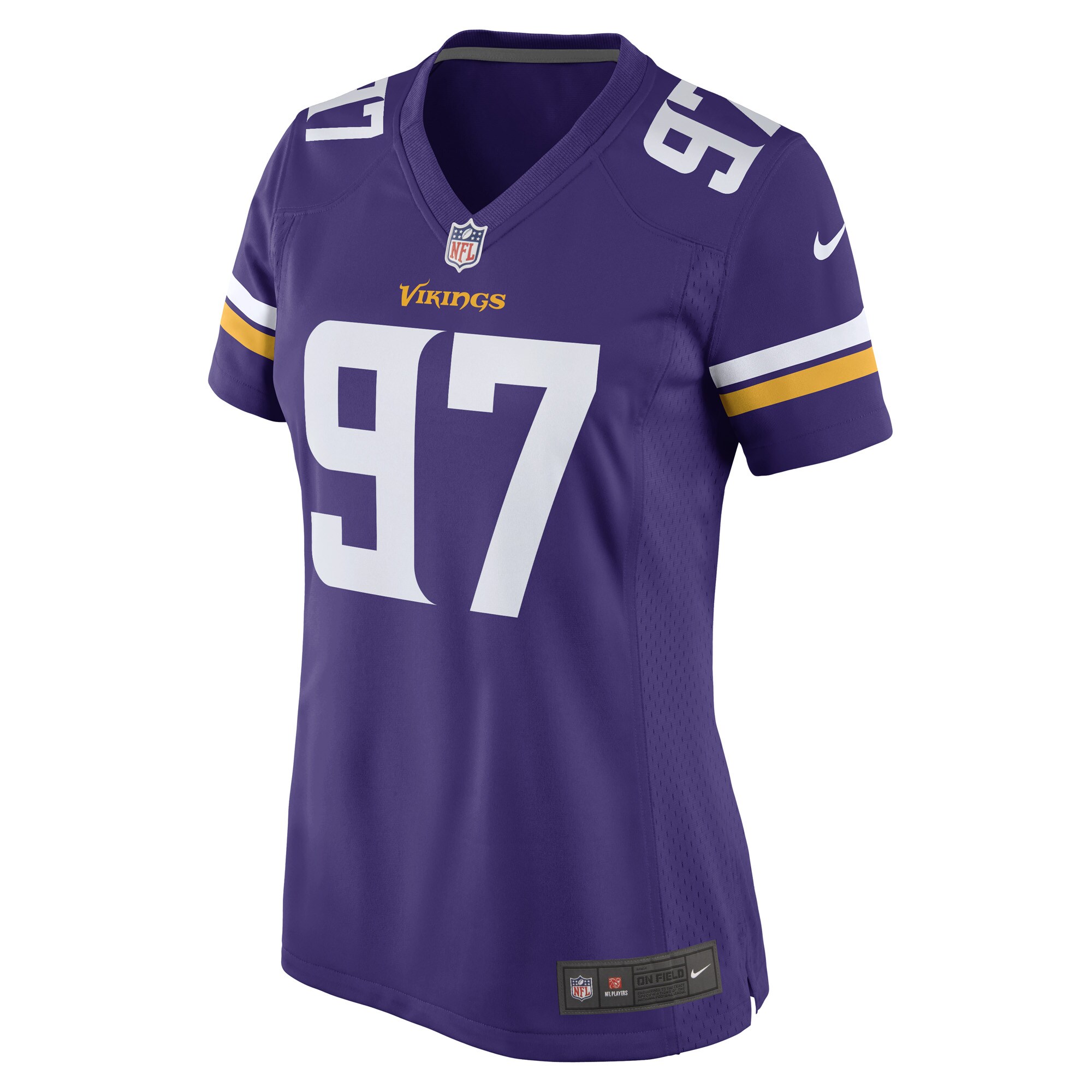 Minnesota Vikings Harrison Phillips Purple Game Player NFL Jersey Women's