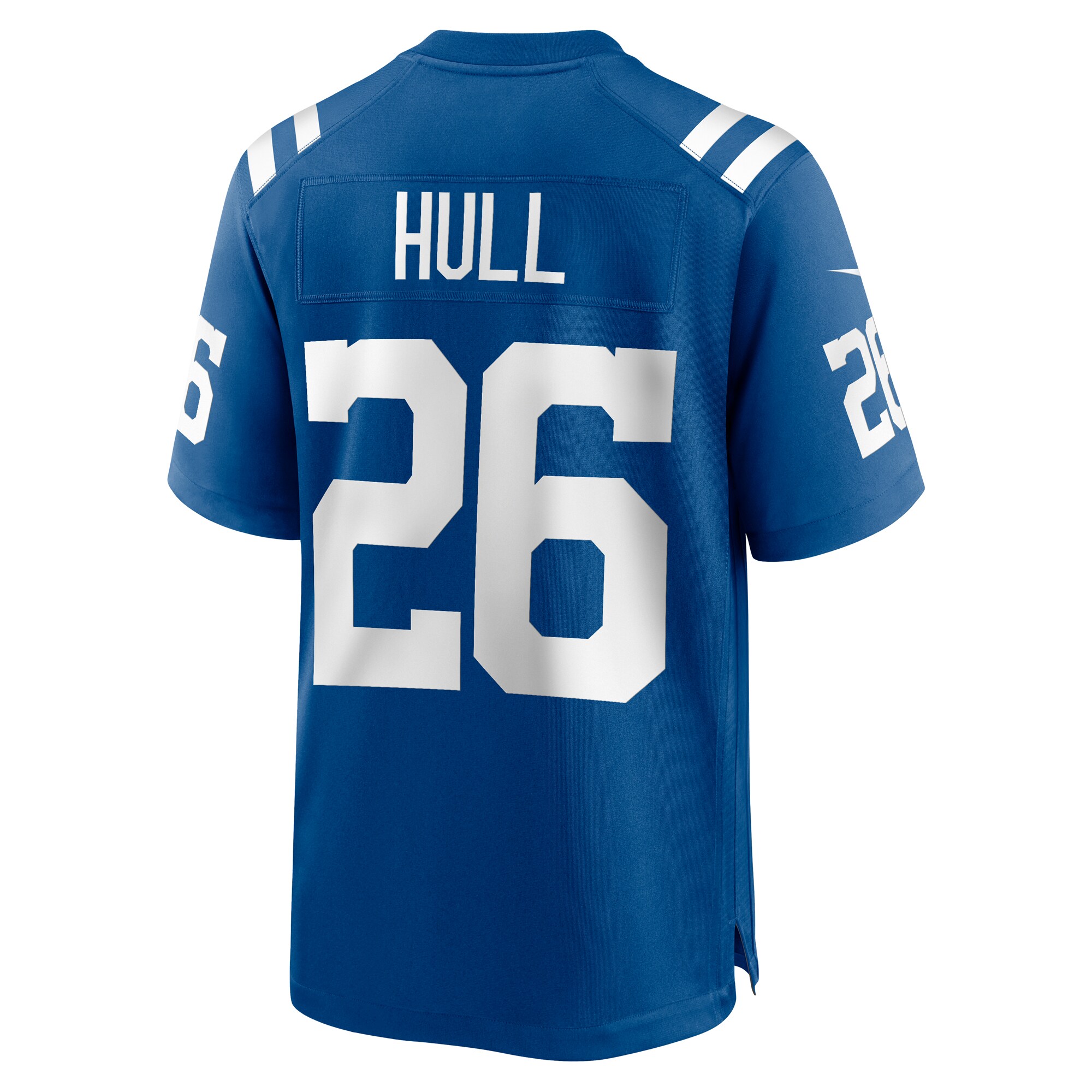 Indianapolis Colts Evan Hull Royal Team Game NFL Jersey Men's