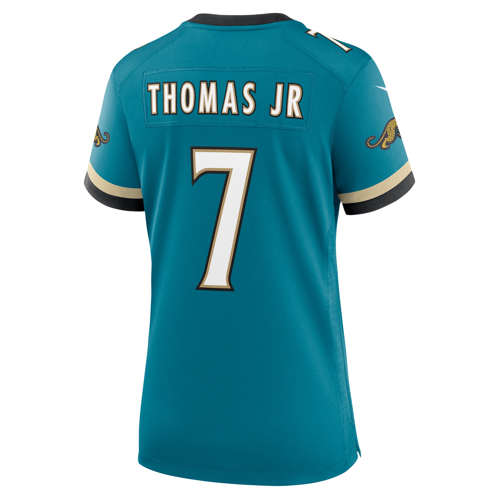 Jacksonville Jaguars Brian Thomas Jr. Teal Prowler Throwback Game NFL Jersey Women's