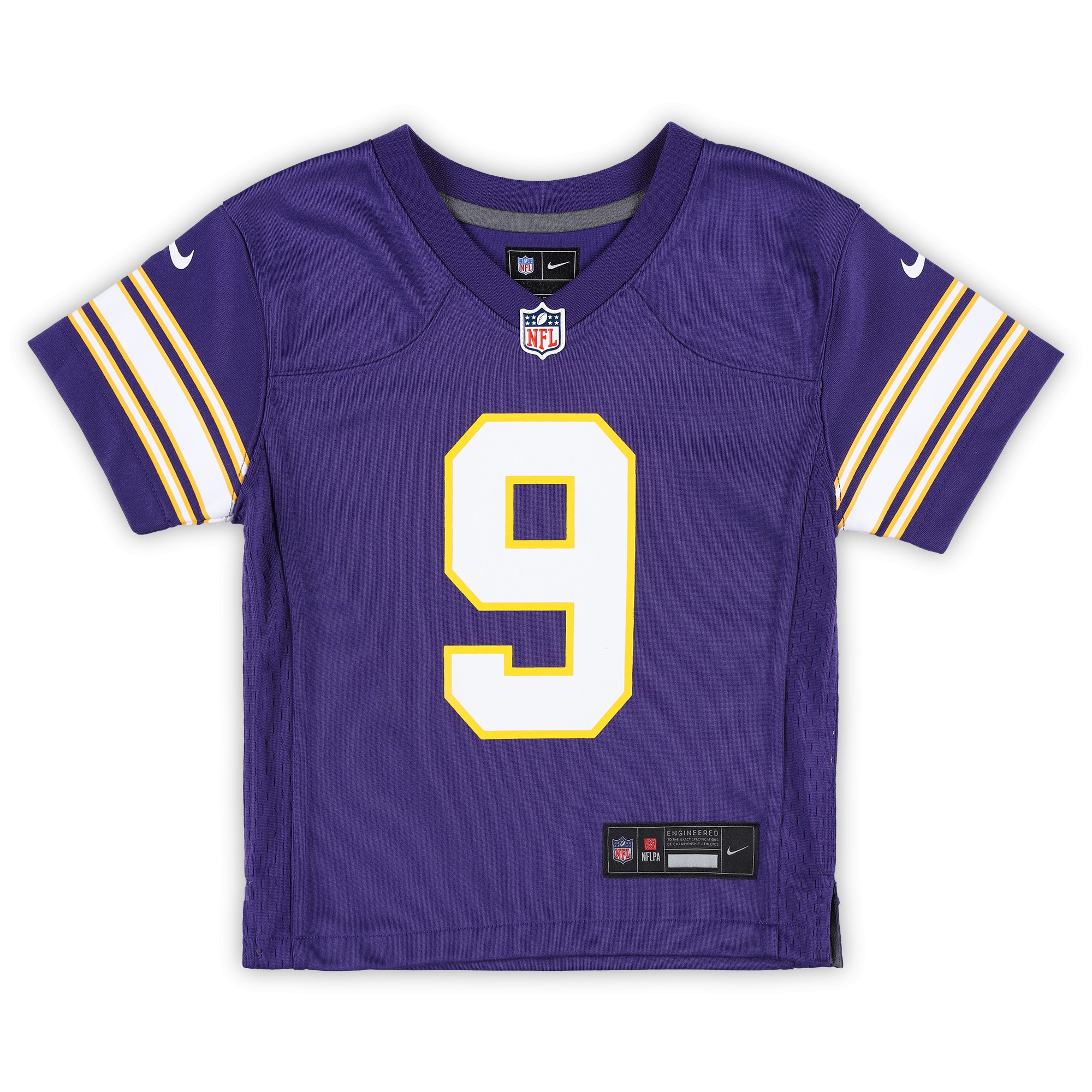 Infant Minnesota Vikings J.J. McCarthy Purple Alternate Player Game NFL Jersey Men's