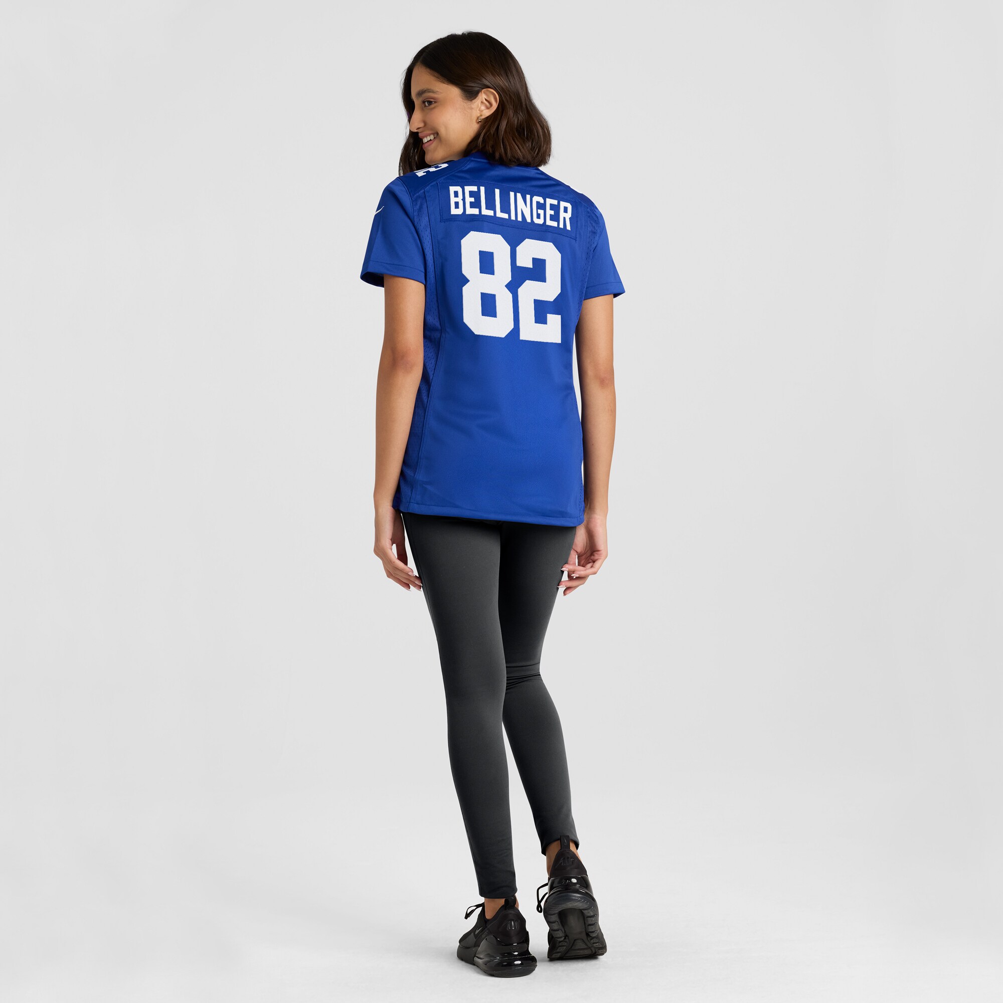 New York Giants Daniel Bellinger Royal Game Player NFL Jersey Women's