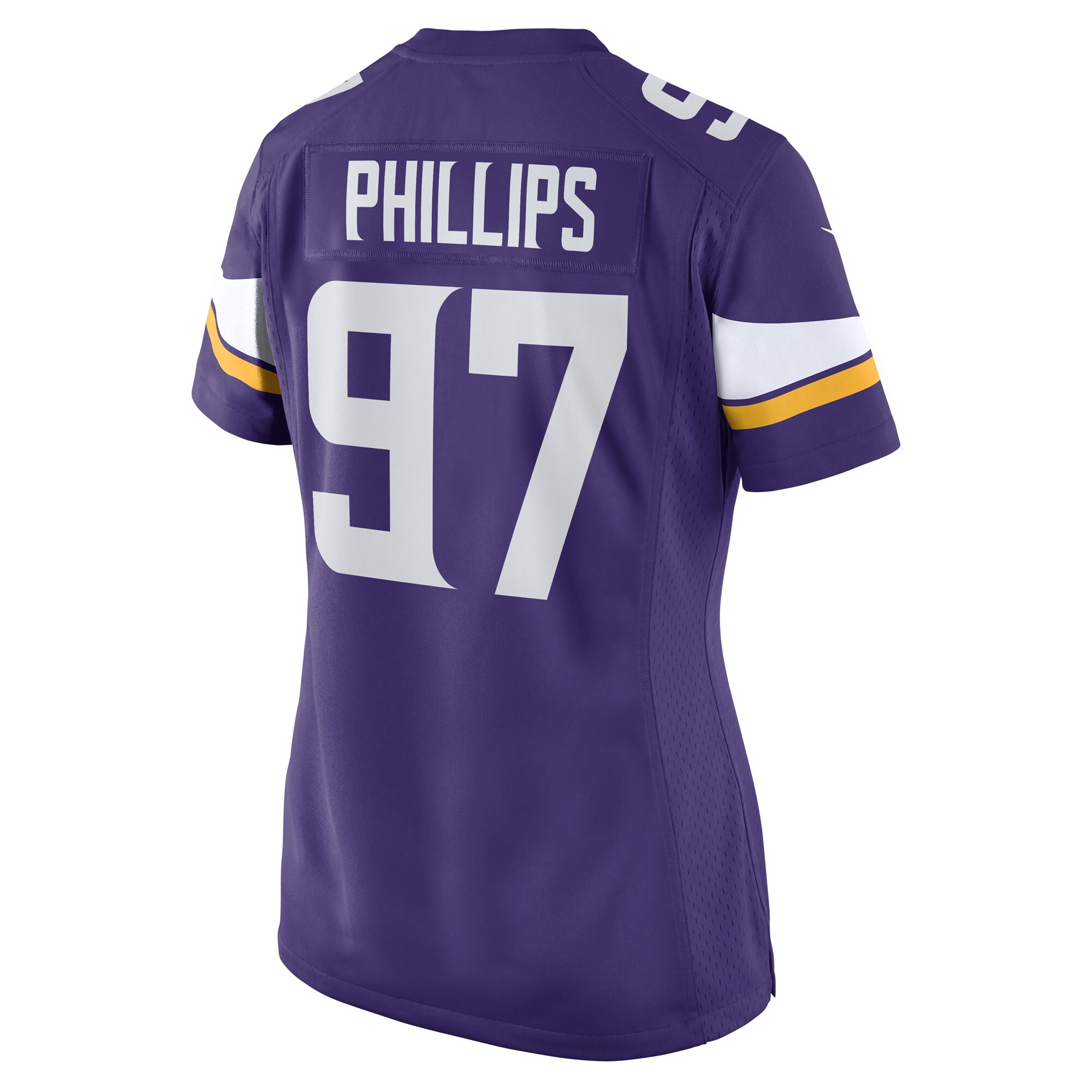 Minnesota Vikings Harrison Phillips Purple Game Player NFL Jersey Women's