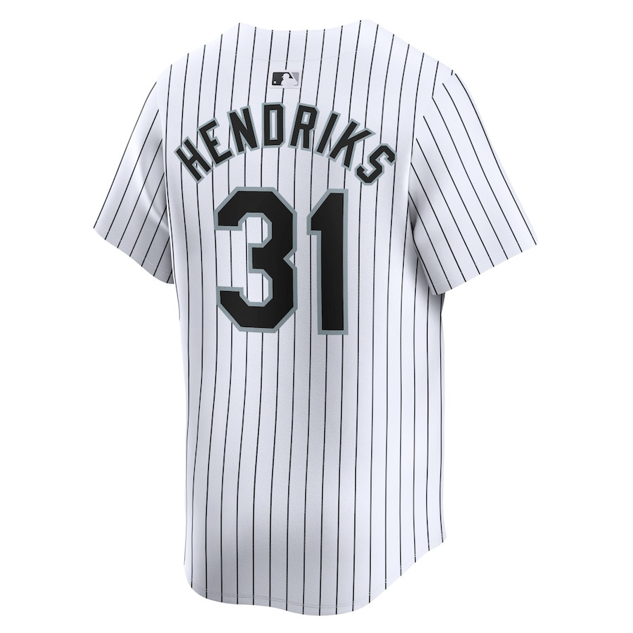 Liam Hendriks 31 Chicago White Sox Home Limited Player White MLB Jersey Men's
