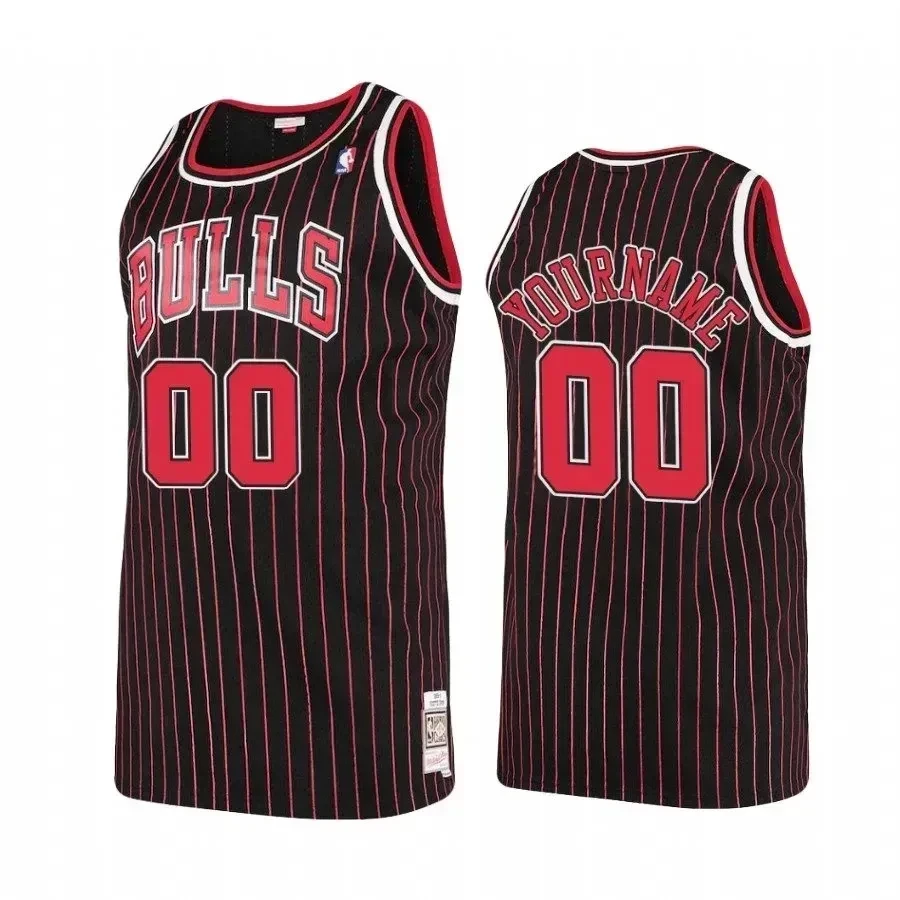 Chicago Bulls Custom 00 Hardwood Classics NBA Jersey Men's