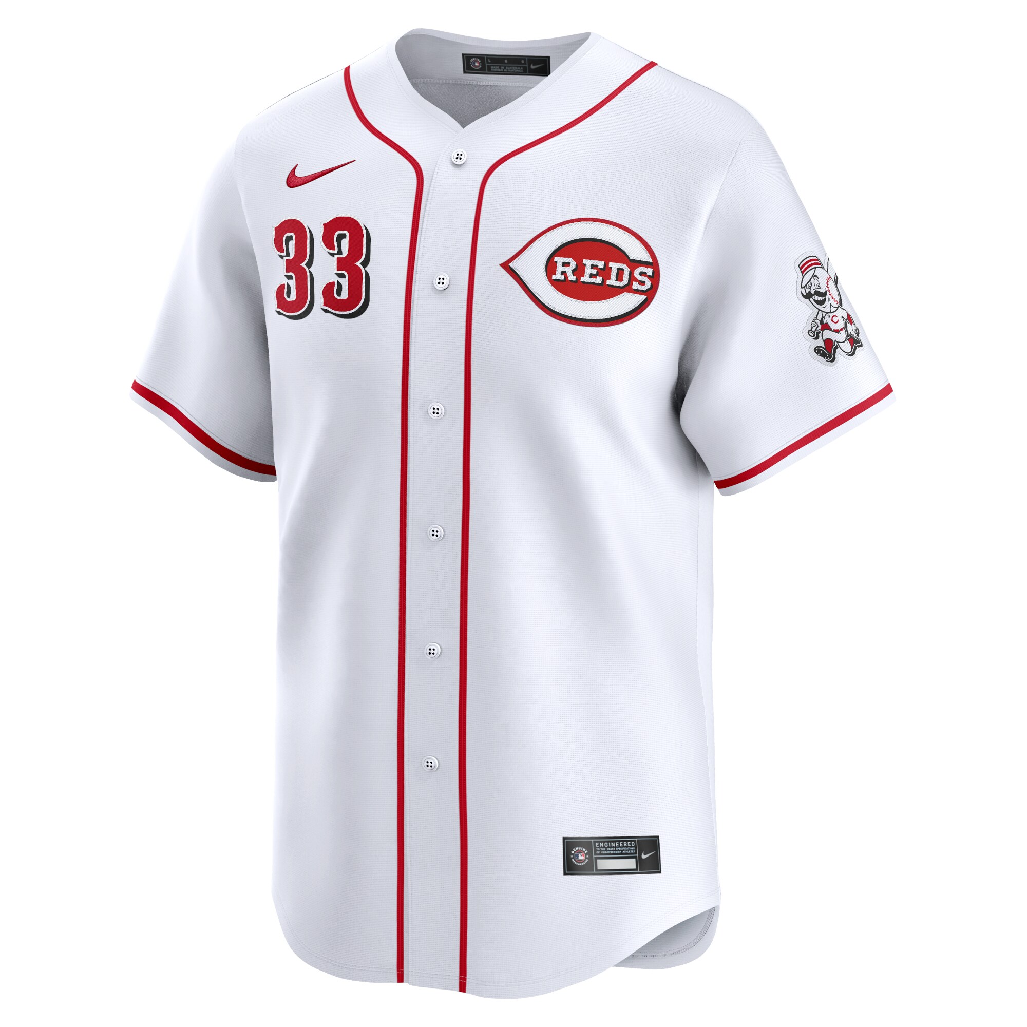 Cincinnati Reds Christian Encarnacion-Strand White Home Limited Player MLB Jersey Men's