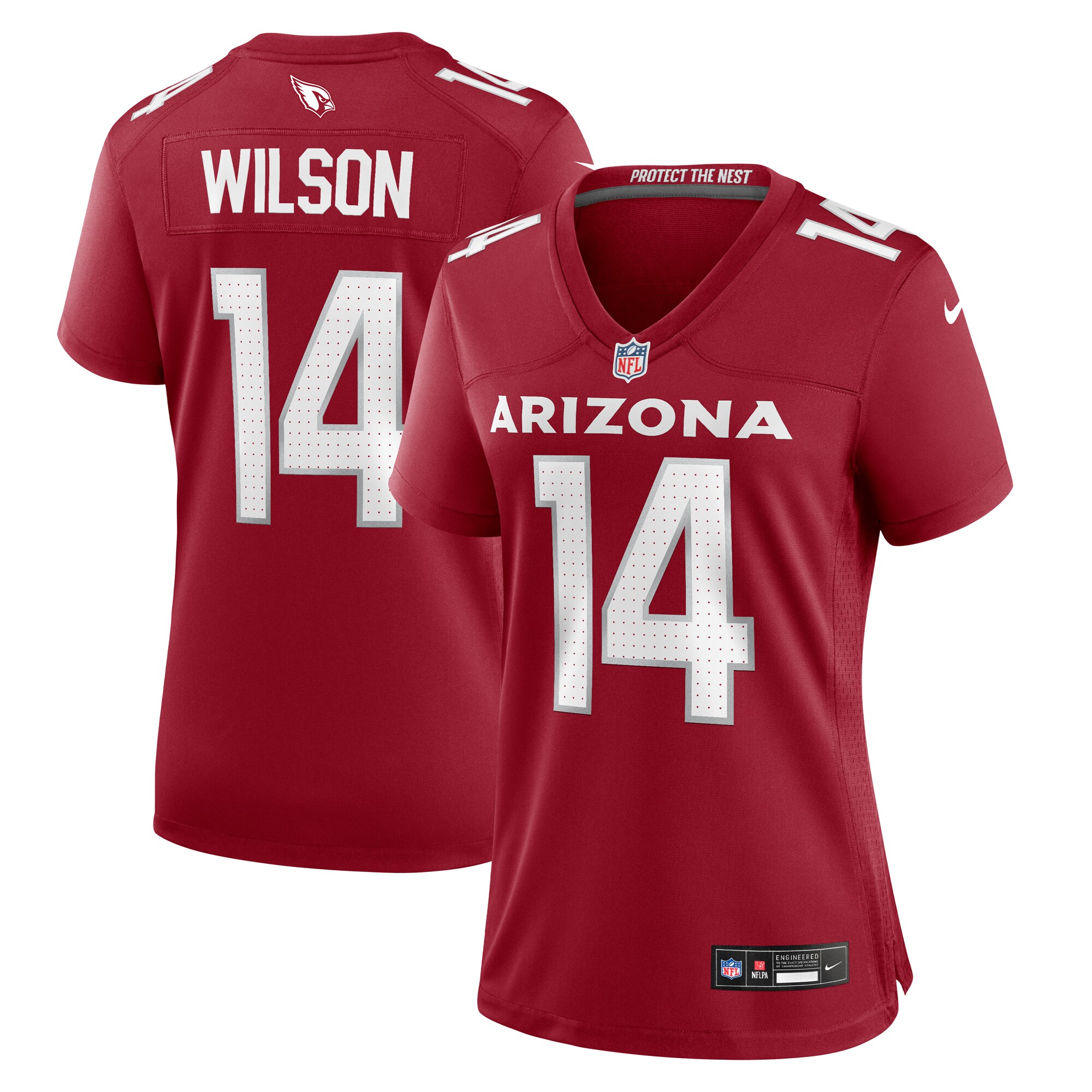 Arizona Cardinals Michael Wilson Cardinal Team Game NFL Jersey Women's
