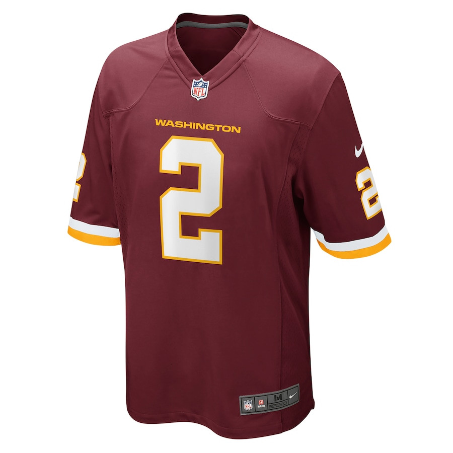 Dyami Brown 2 Washington Commanders Team Game Burgundy NFL Jersey Men's