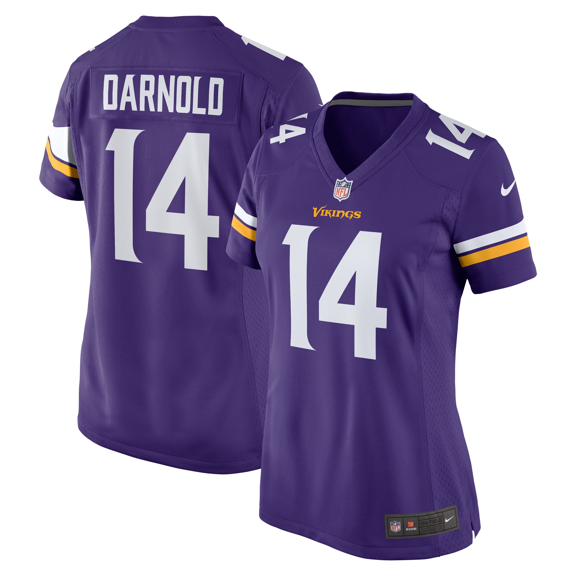 Minnesota Vikings Sam Darnold Purple Team Game NFL Jersey Women's