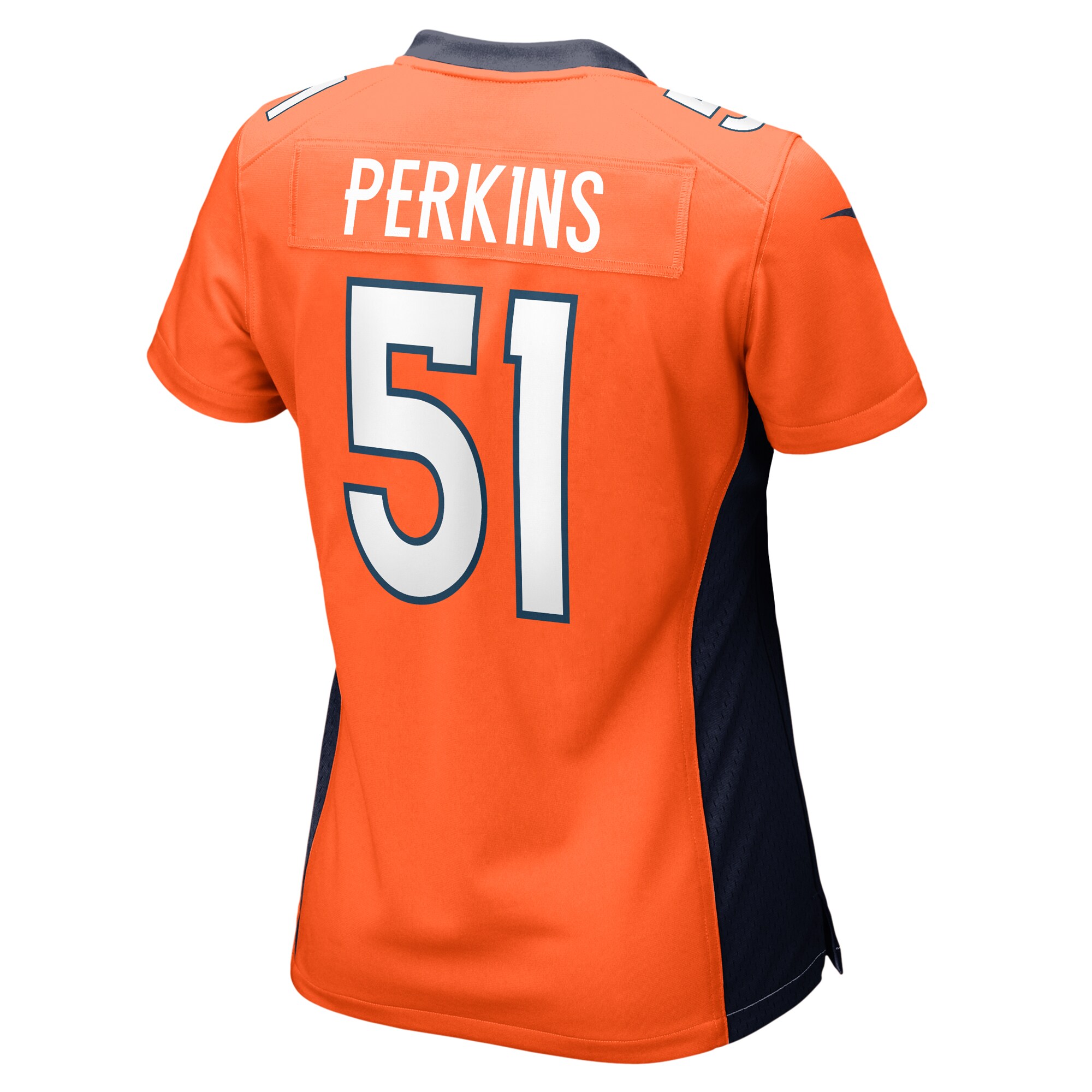 Denver Broncos Ronnie Perkins Orange Game NFL Jersey Women's