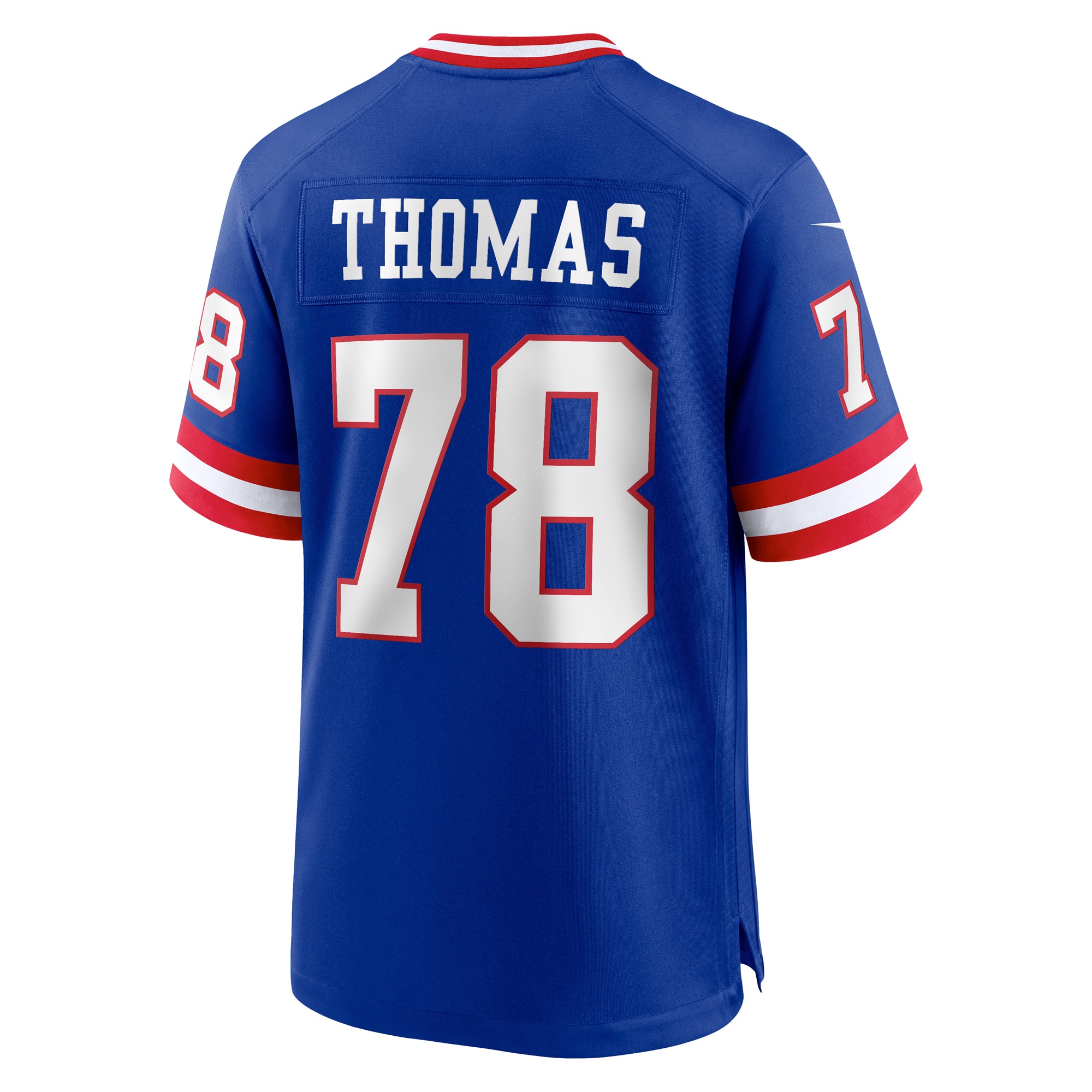 New York Giants Andrew Thomas Royal Classic Player Game NFL Jersey Men's