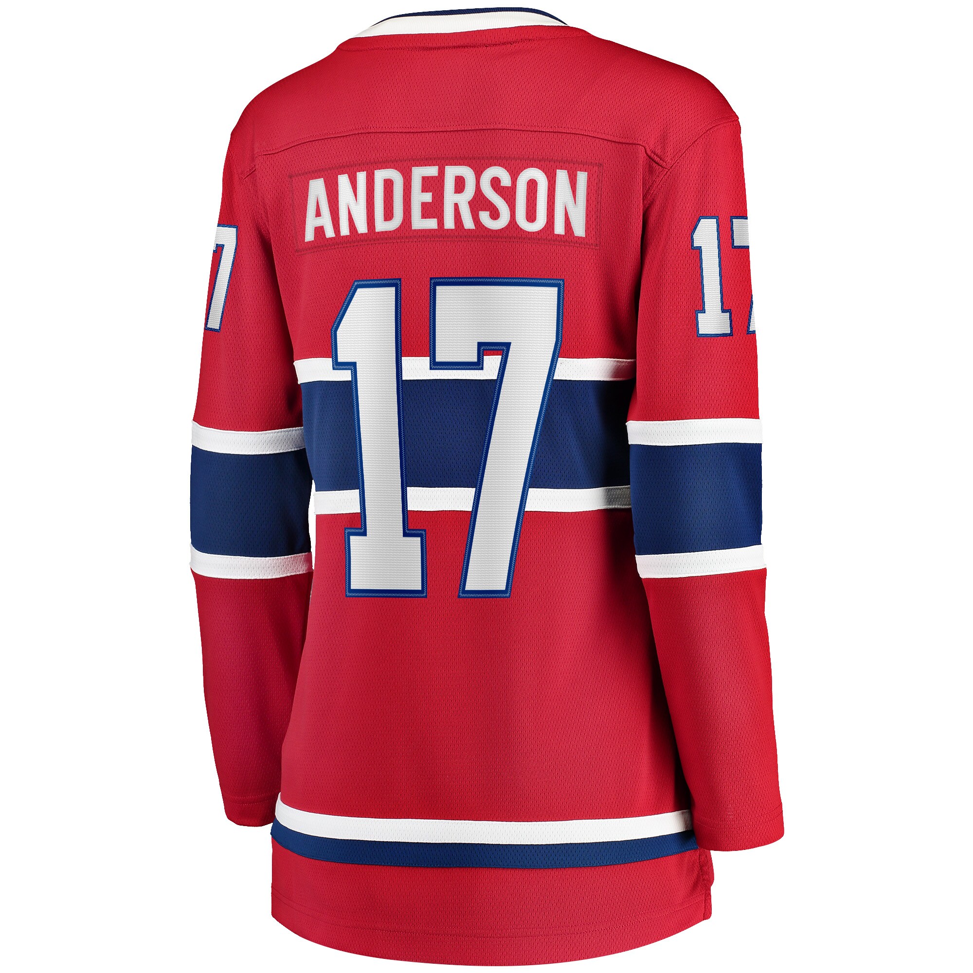 Montreal Canadiens Josh Anderson Red Breakaway Player NHL Jersey Women's