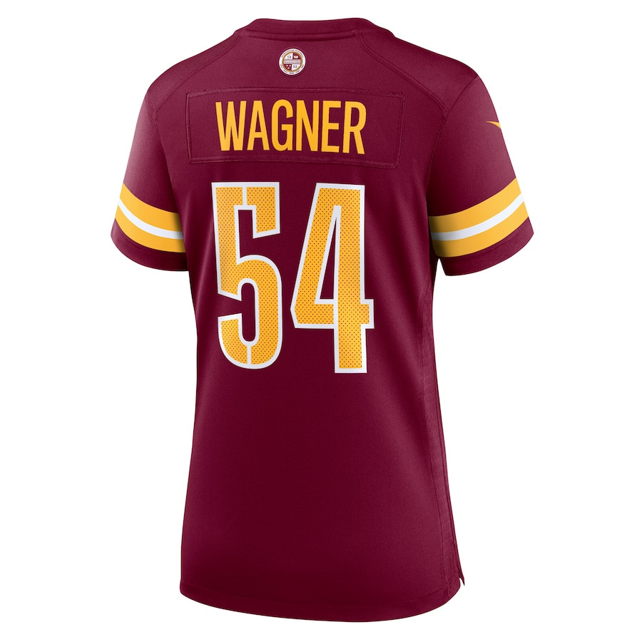 Bobby Wagner 54 Washington Commanders Game Burgundy NFL Jersey Women's