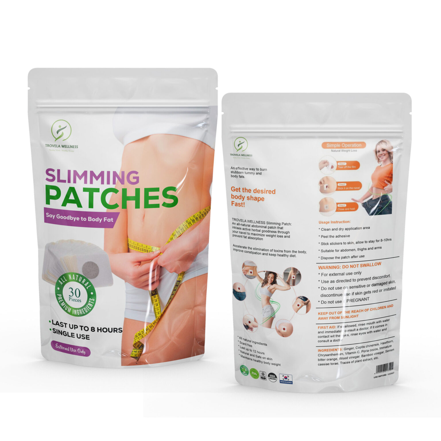 SLIMMING PATCHES