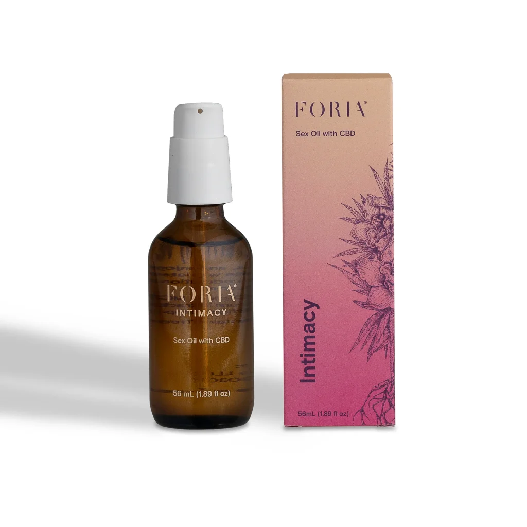 Foria Intimacy Sex oil with CBD