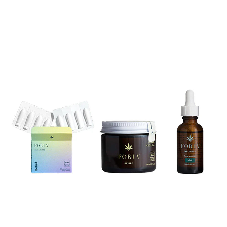 Foria Menstrual Relief CBD Bundle