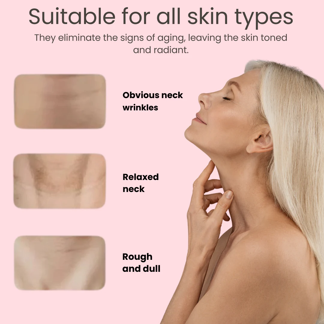 Korean Bio-Collagen Necklift Mask - Younger Neck After 1 Use