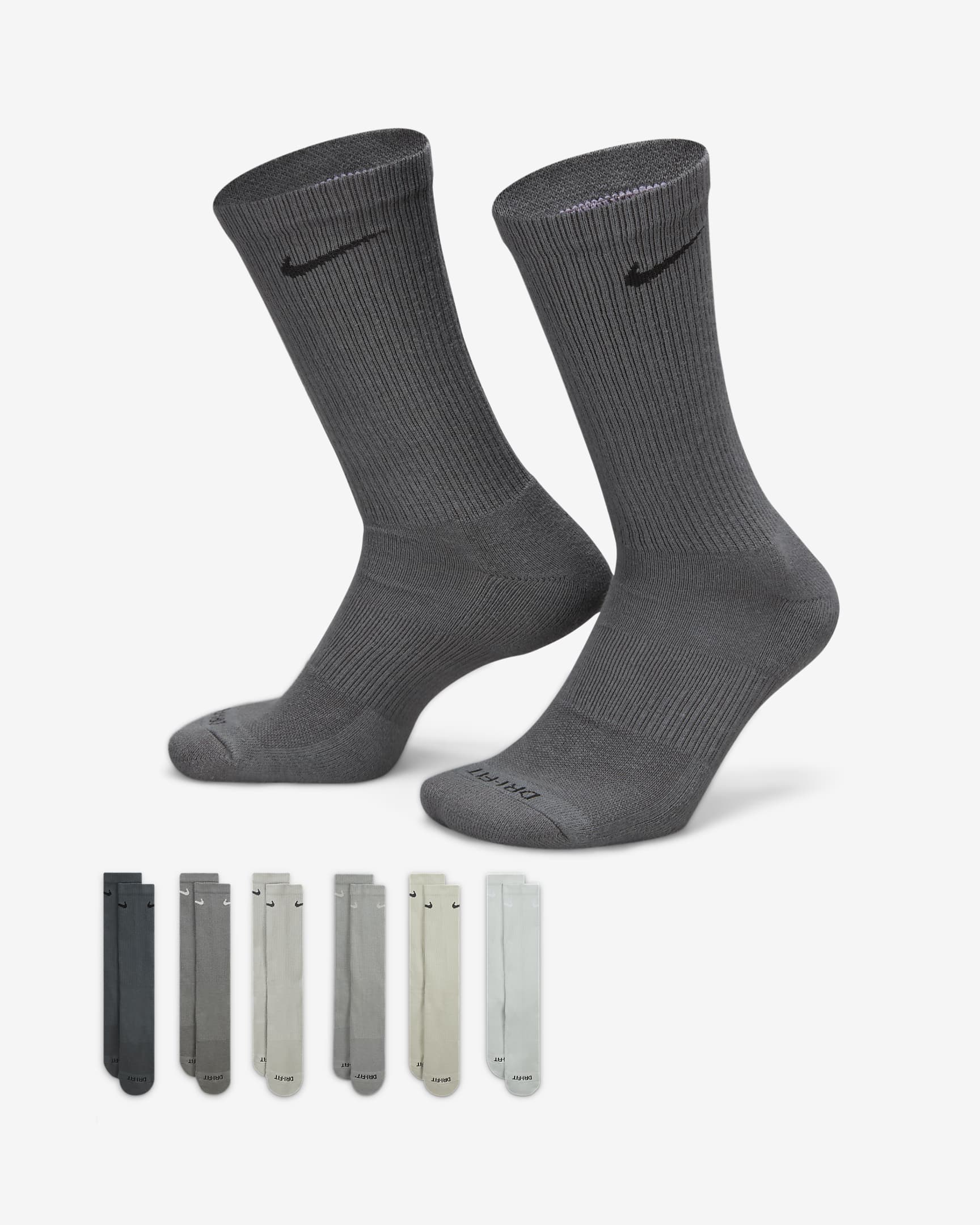 Training Crew Socks (6 Pairs)