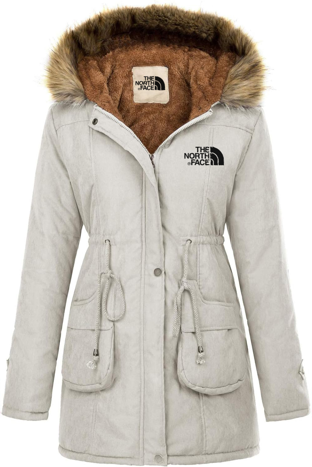 Winter Wool Women's Parka Jacket