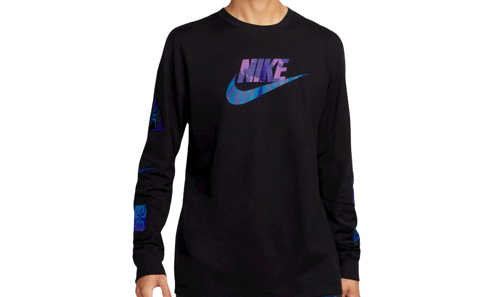 Sports Wear Long Sleeves Tee Mens Style 