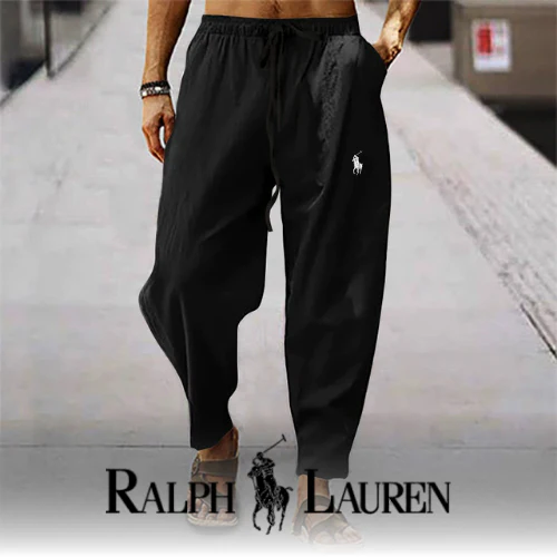 Ralph Lauren™ Linen Blend Summer Trousers – Relaxed Fit