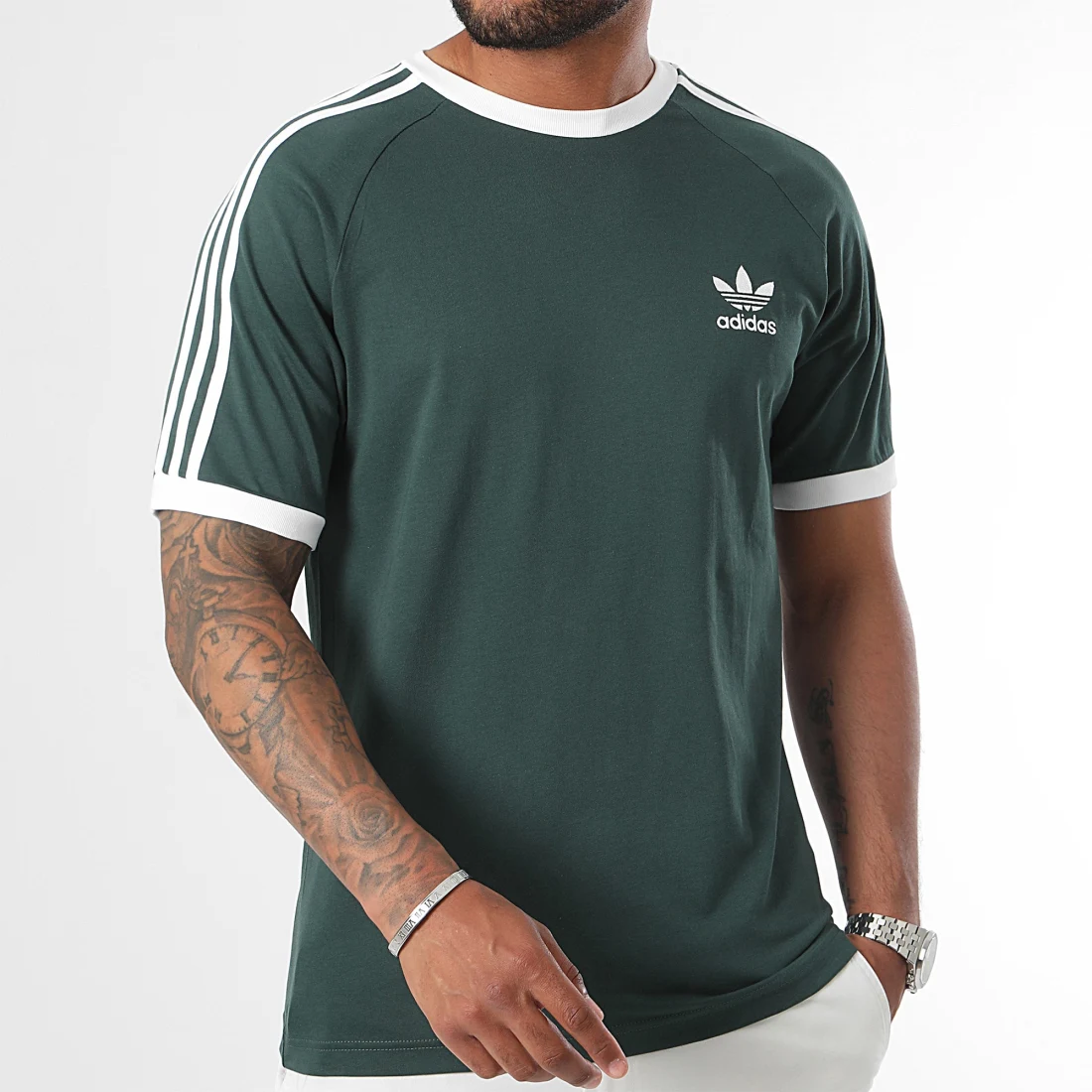 Adidas Originals Tee Shirt A Bandes 3 Stripes