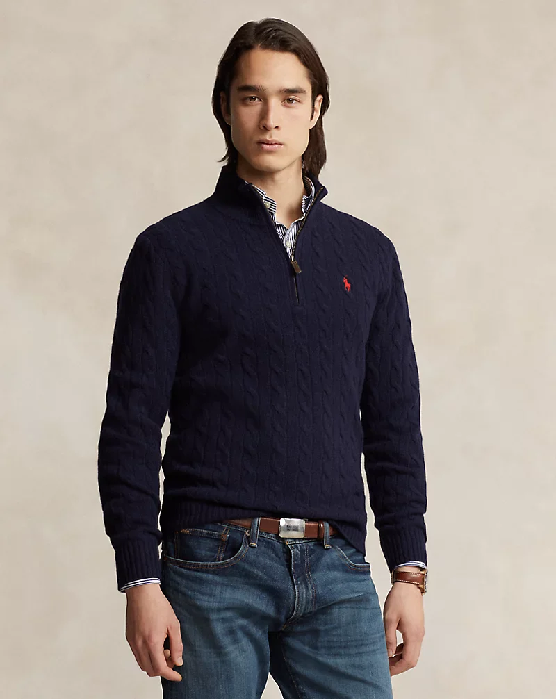 Ralph Lauren™ Cable-Knit Wool-Cashmere Jumper
