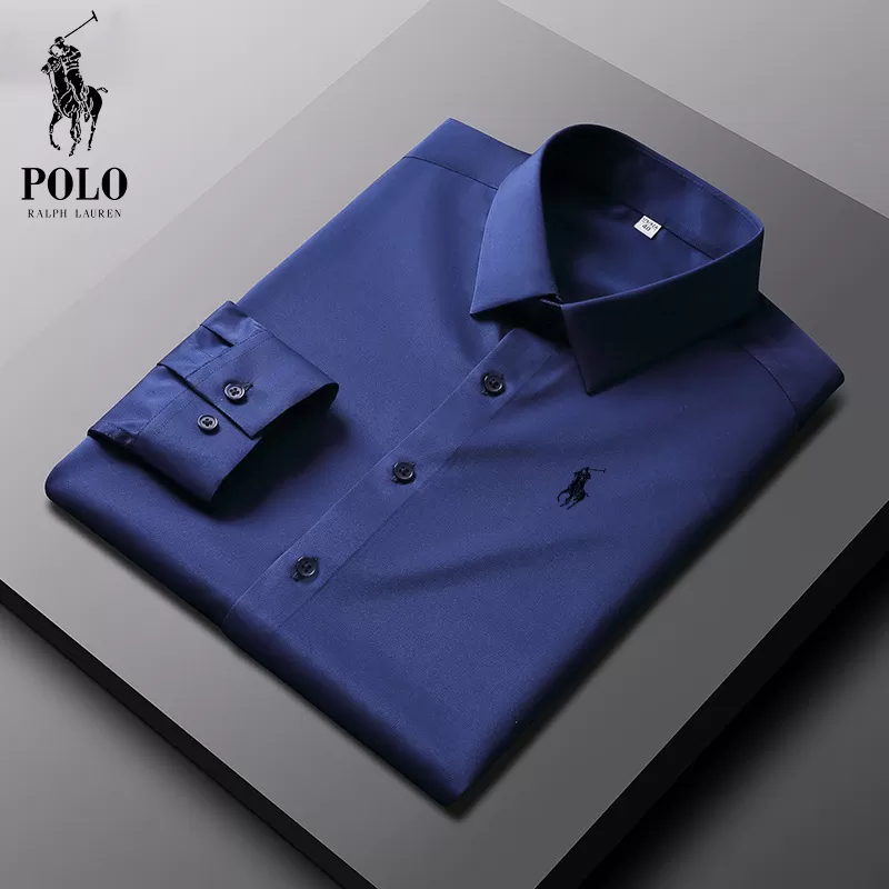 Ralph Lauren™ Men's Cotton Basic Denim Long Sleeve Shirt