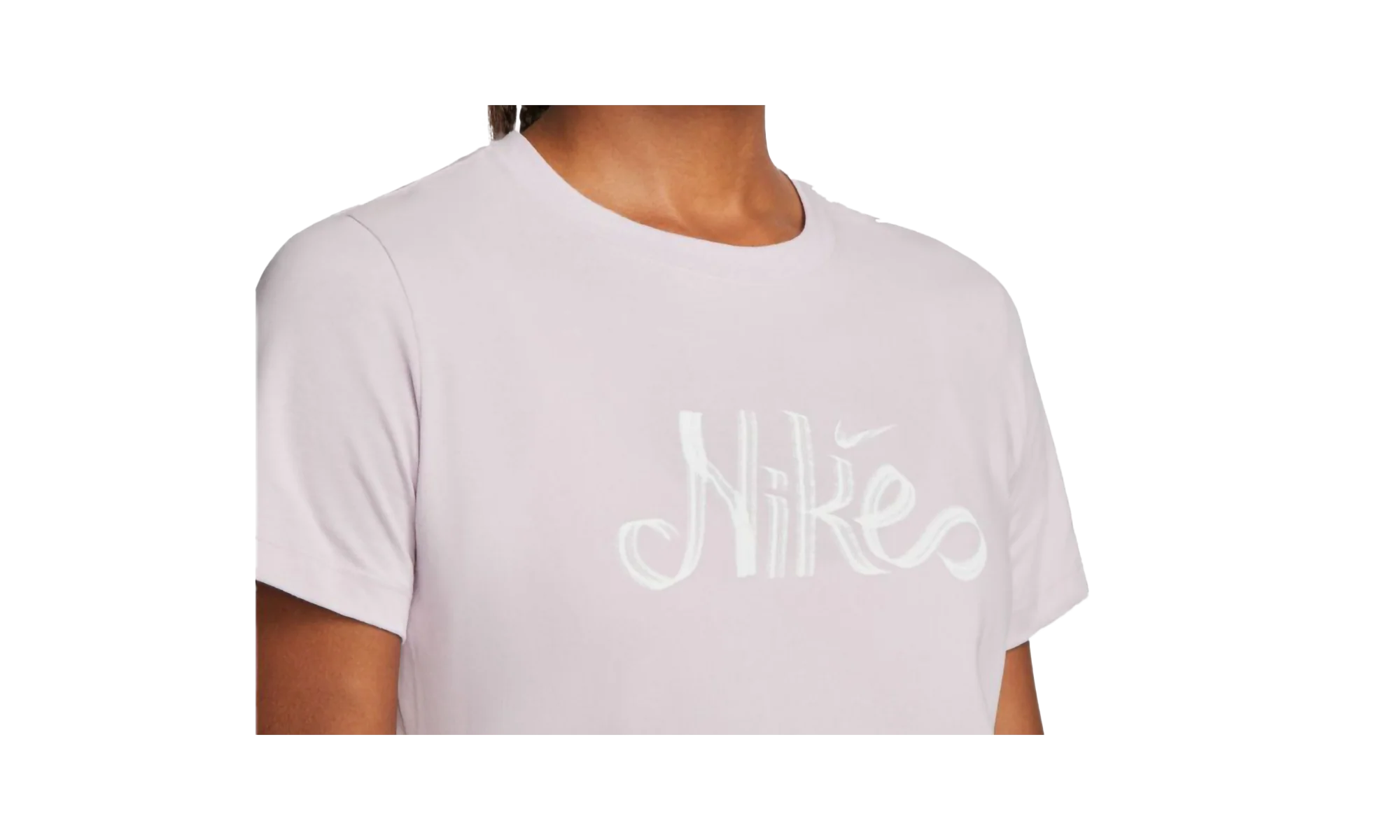 Womens Dri-fit Camiseta Script Tee Womens Style 