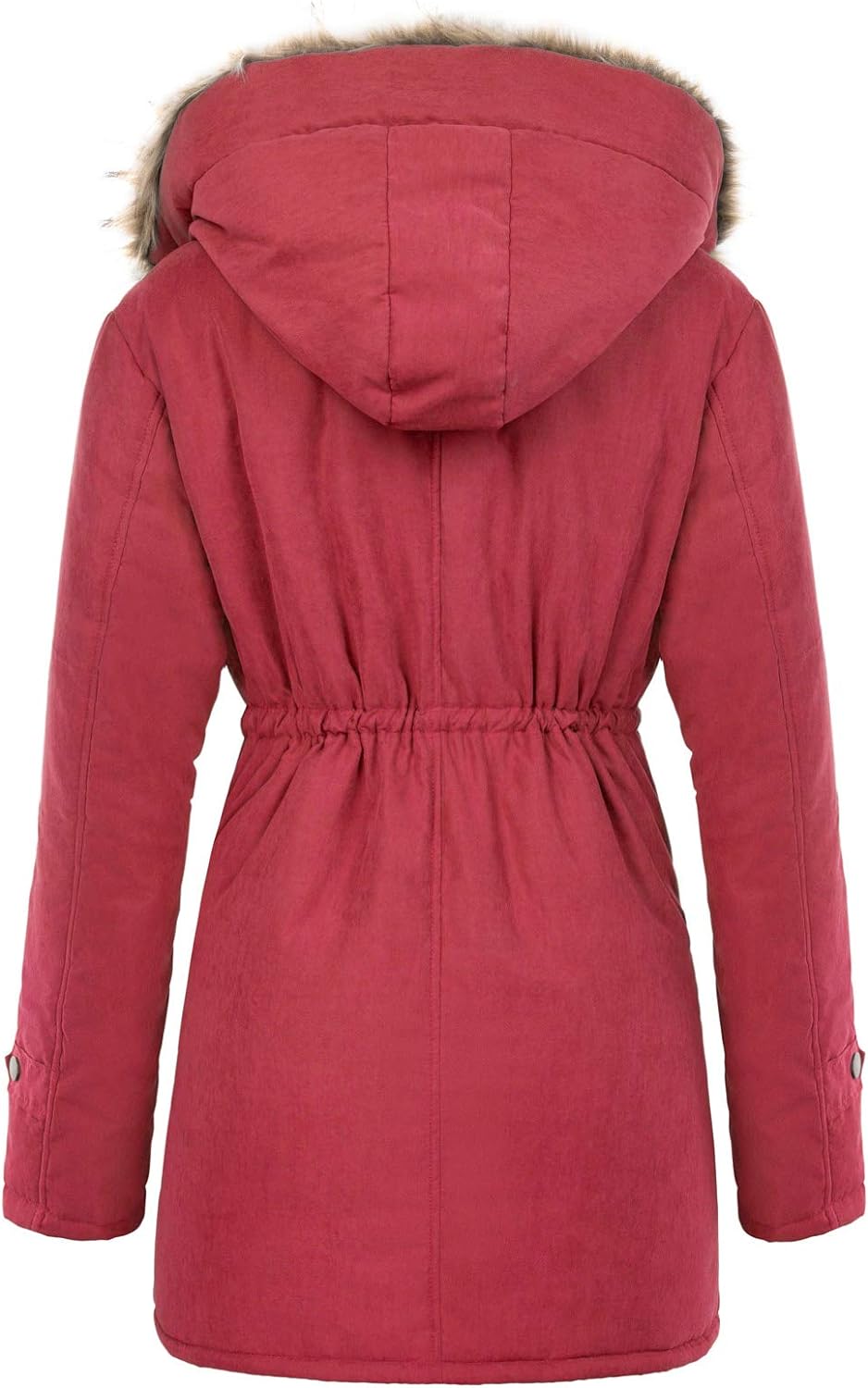 Winter Wool Women's Parka Jacket