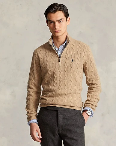 Ralph Lauren™ Cable-Knit Wool-Cashmere Jumper
