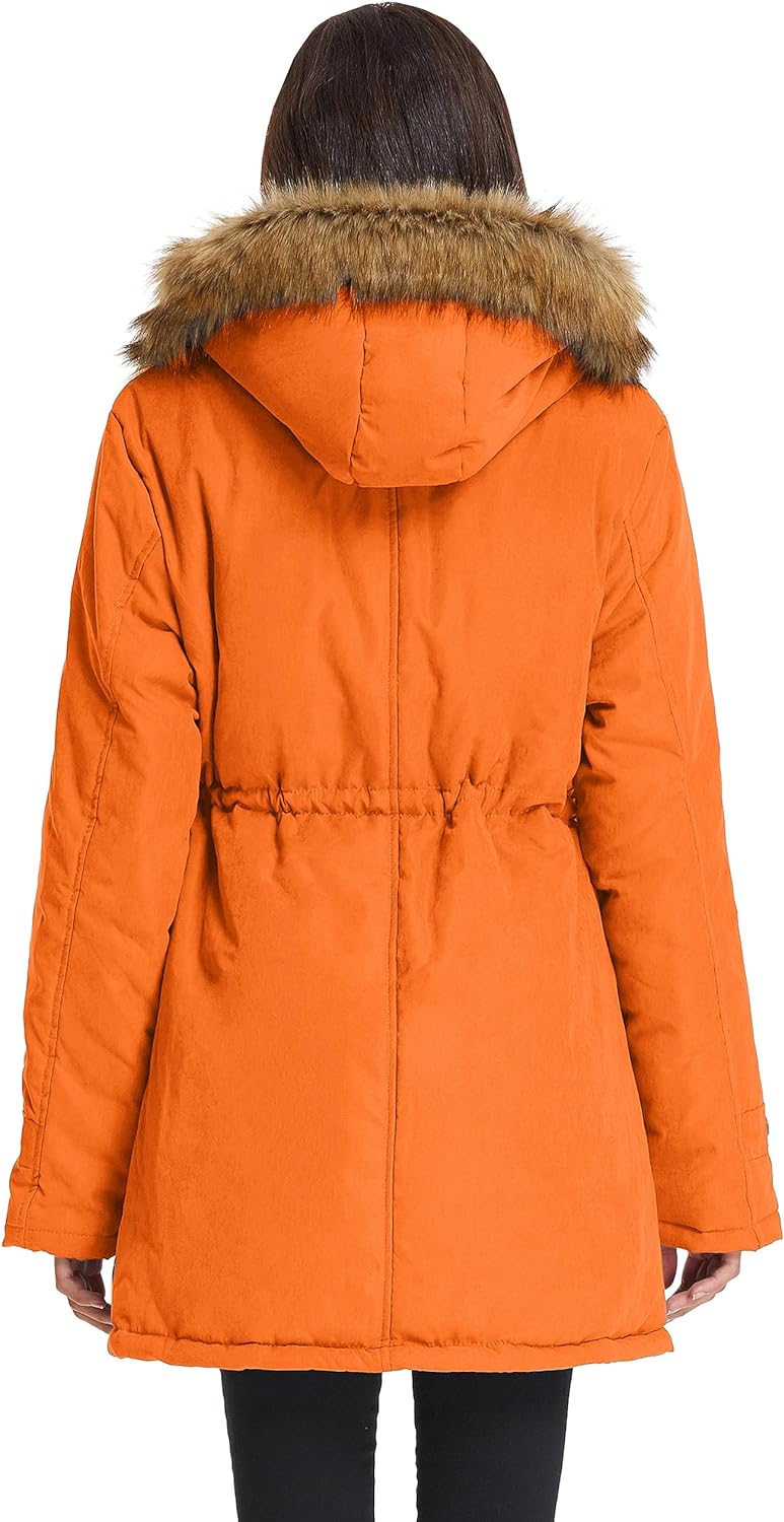 Winter Wool Women's Parka Jacket