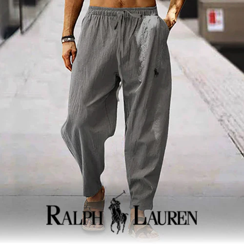 Ralph Lauren™ Linen Blend Summer Trousers – Relaxed Fit