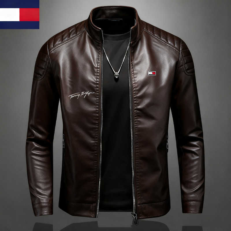 Men's cowhide jacket