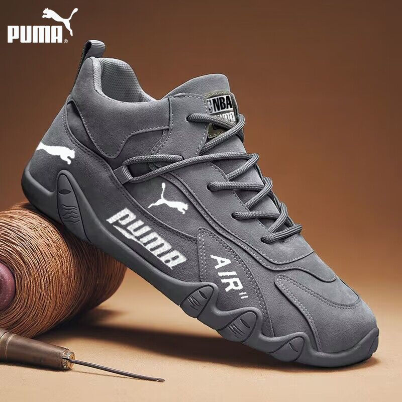 Collaboration hand-sewn casual shoes for men