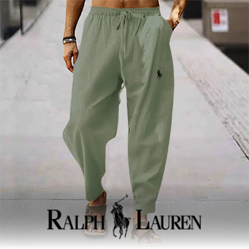 Ralph Lauren™ Linen Blend Summer Trousers – Relaxed Fit