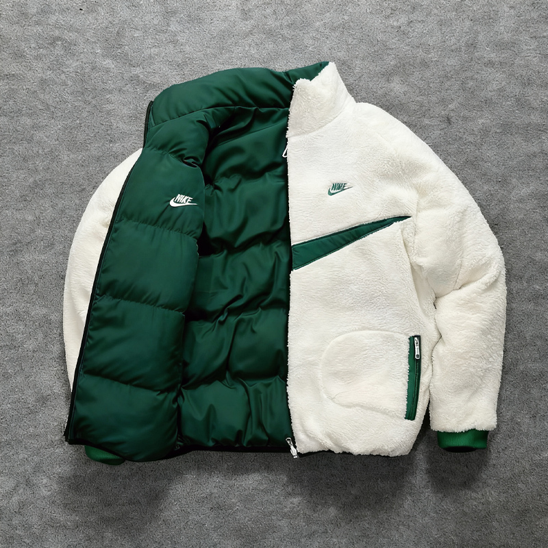 （Only 99 pieces left!）Unisex Reversible Classic Logo Insulated Jacket