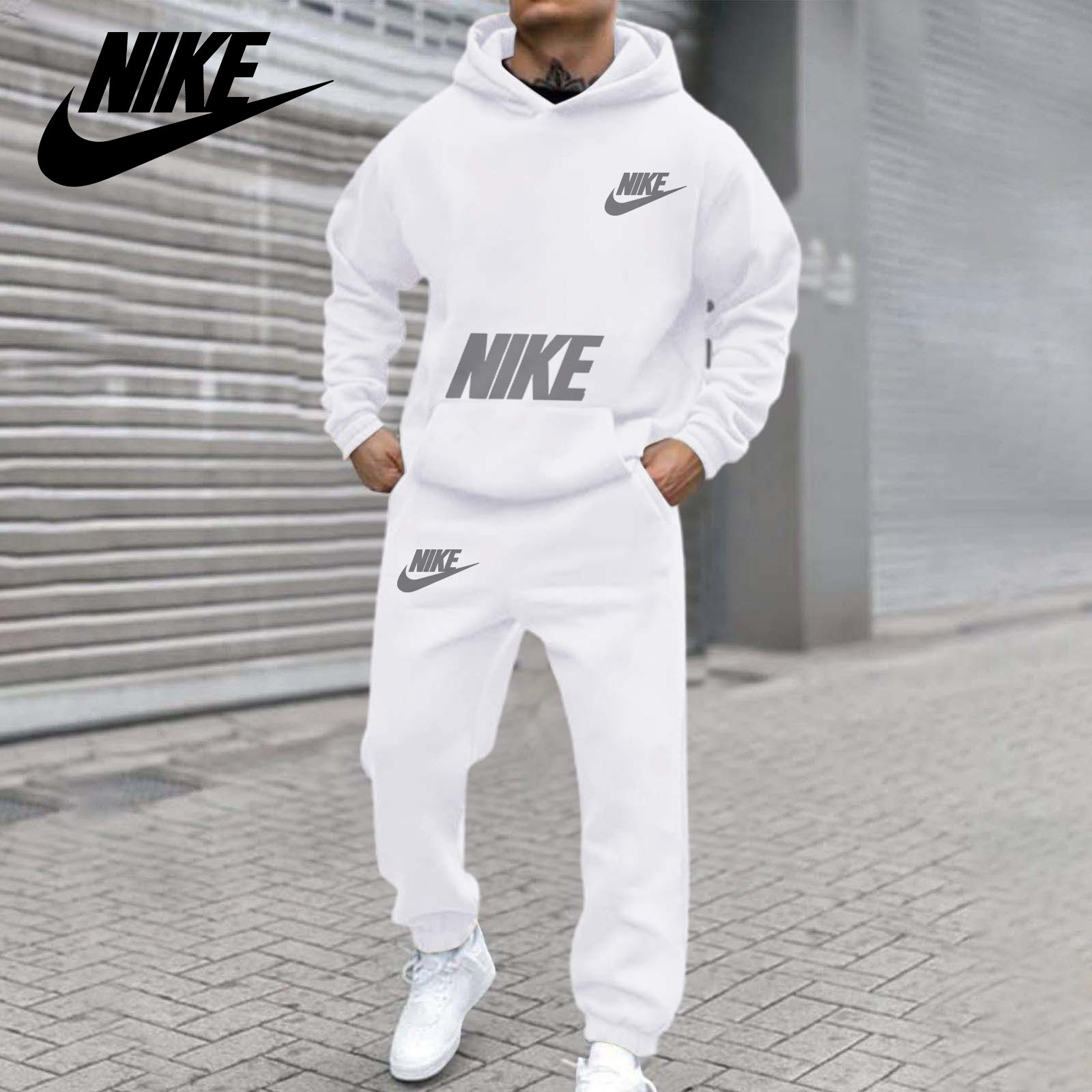 NIKE – nowy zestaw kurtek rekreacyjnych na wiosnę i jesień 2025 (kurtka + spodnie dwuczęściowy zestaw)(Kup jeden, a drugi dostaniesz gratis)