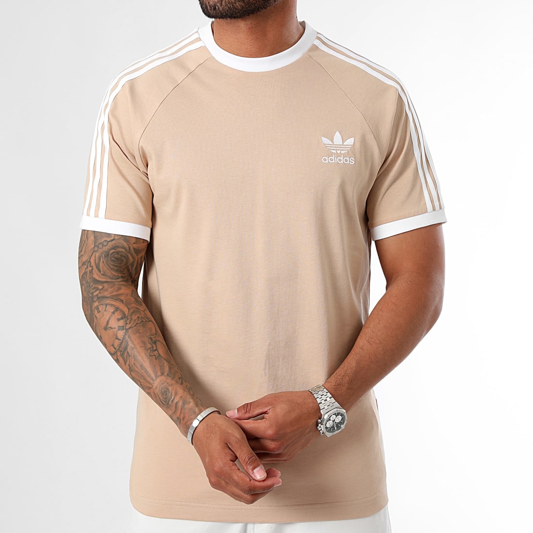 Adidas Originals Tee Shirt A Bandes 3 Stripes