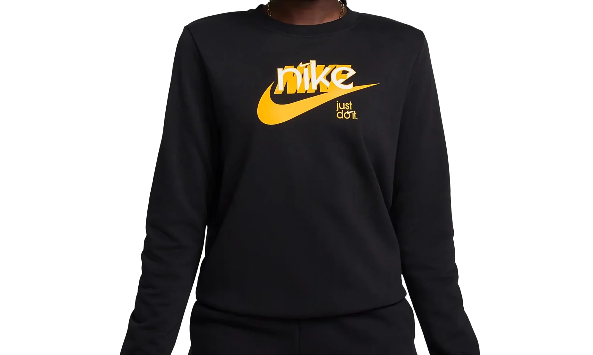 NSW Club Fleece French Terry Graphic Crew Neck 