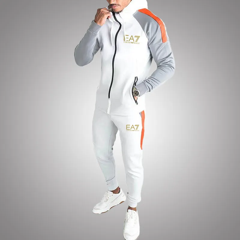 Dwuczęściowy dres męski (kurtka + spodnie)