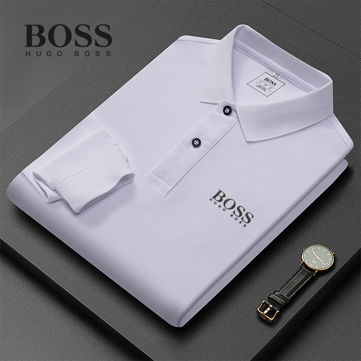 Long-sleeved Polo Shirt