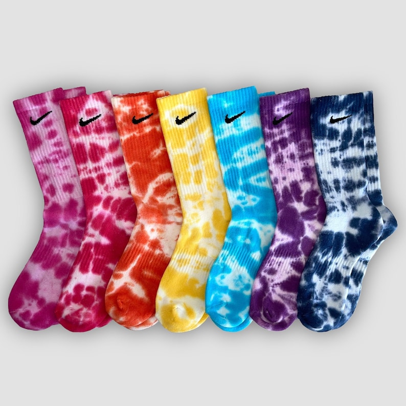 Tie-Dye Authentic Socks-7 Ps Set