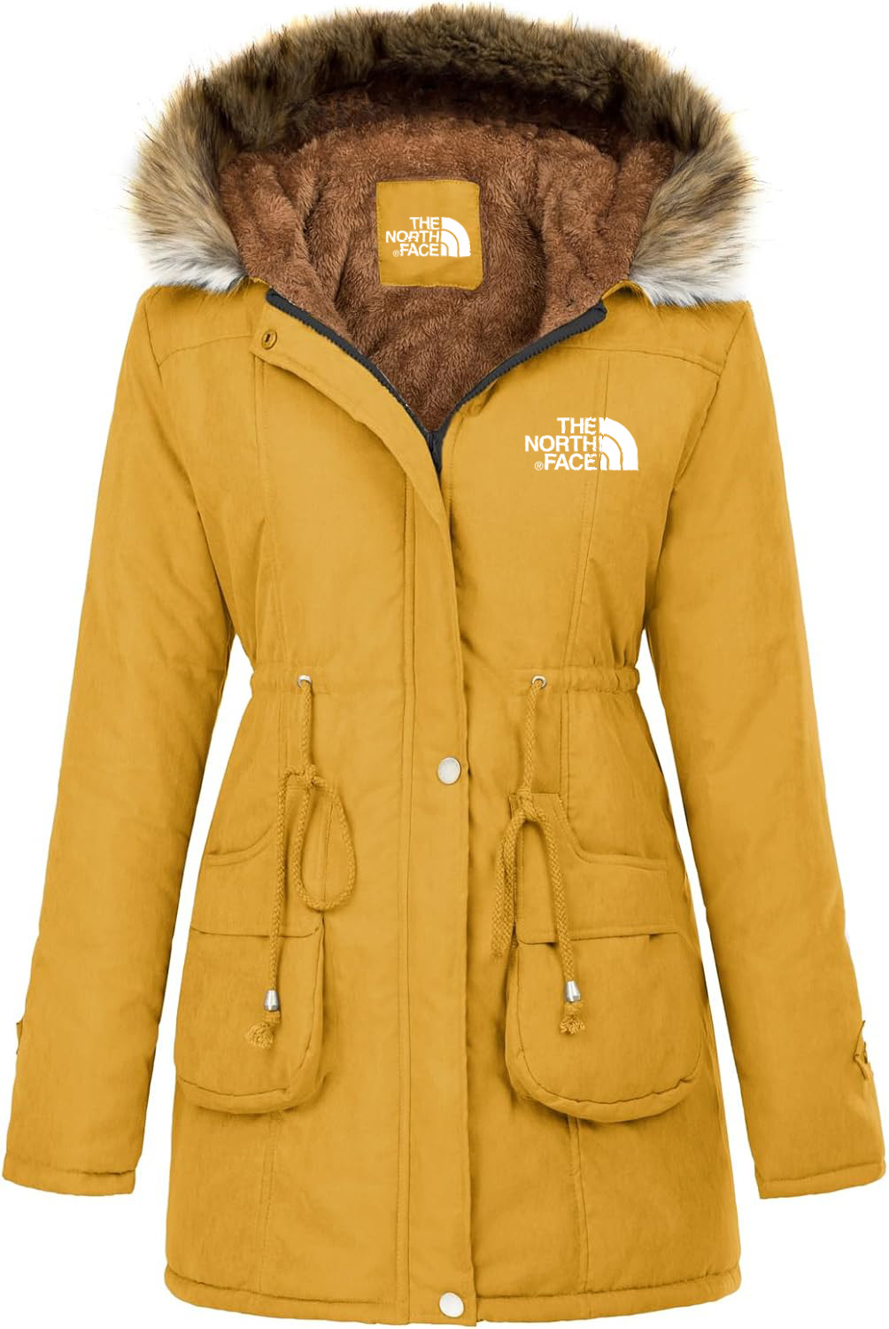 Winter Wool Women's Parka Jacket