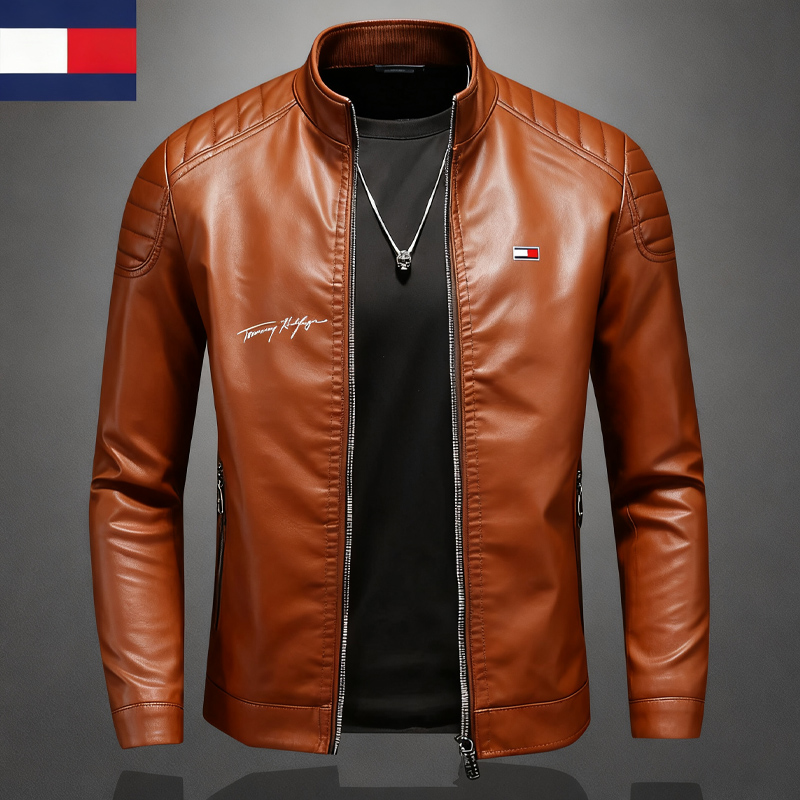 Men's cowhide jacket