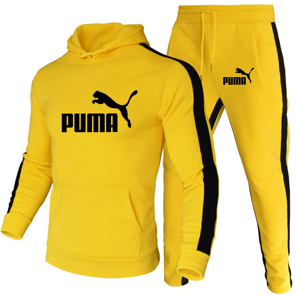 Men's and women's sports and casual sweatshirt sets