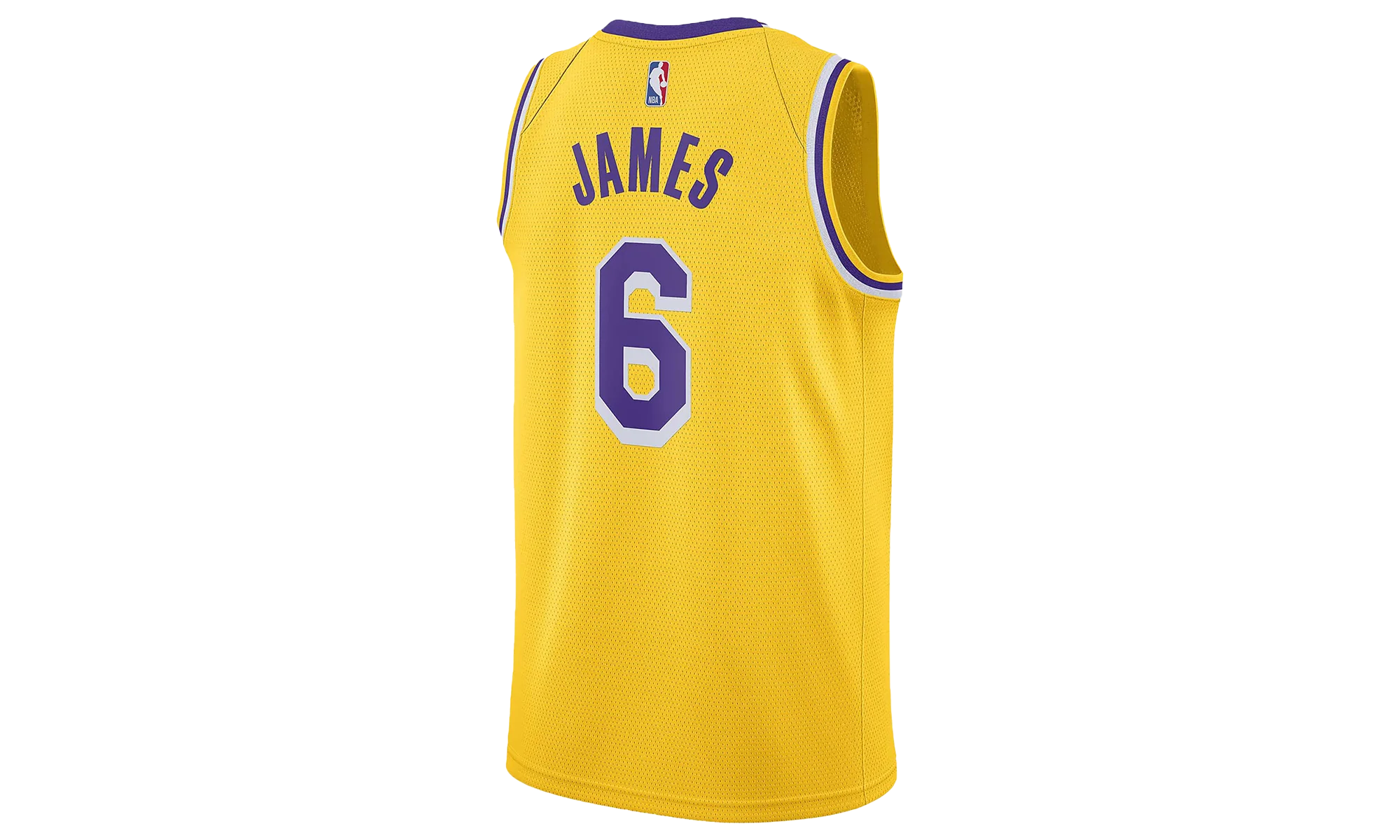 LA LAKERS LEBRON JAMES #6 ICON SWINGMAN JERSEY 
