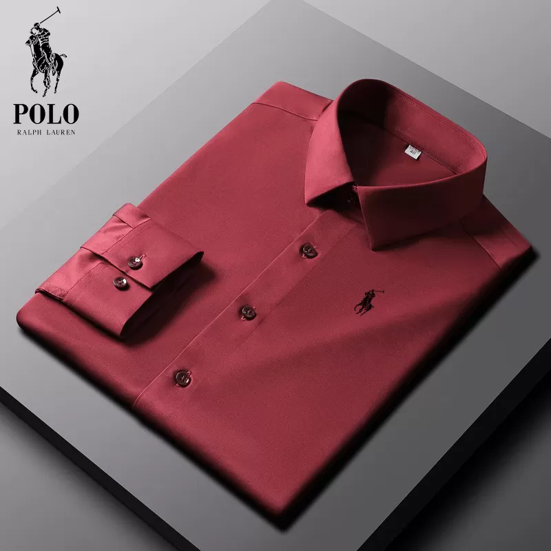 Ralph Lauren™ Men's Cotton Basic Denim Long Sleeve Shirt