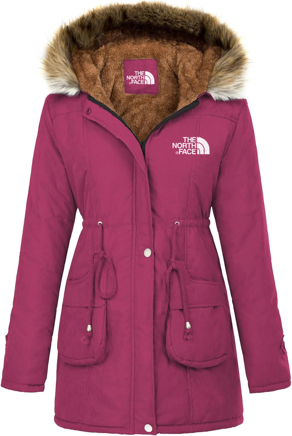 Winter Wool Women's Parka Jacket